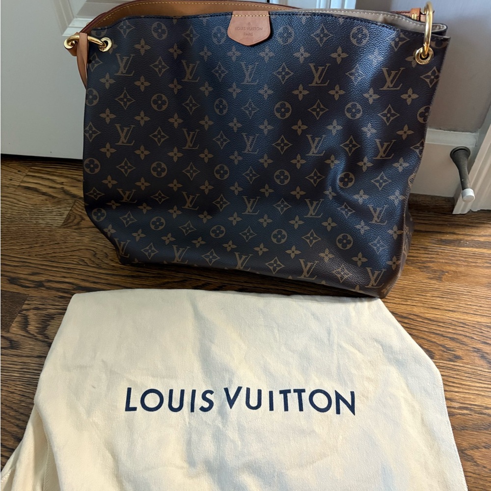 Louis Vuitton Graceful Brown Monogram Tote